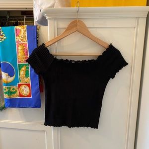 Zara Black Top